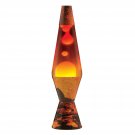Lamp Lava 2149 14.5-Inch, Decal Colormax, Color Max Volcano Base/White Wax/Clear Liquid/Tr