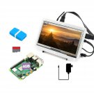 waveshare Display Kit Compatible with Raspberry Pi 4 Model B 7inch Capacitive Touch LCD Mi