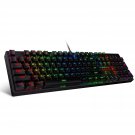 Redragon K582 SURARA RGB LED Backlit Mechanical Gaming Keyboard with 104 Keys-Linear and Q