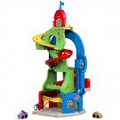 Fisher-Price Little People Sit 'n Stand Skyway, 2-in-1 vehicle racing playset for toddlers
