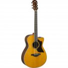 Yamaha 6 String Series AC3R Small Body Cutaway Acoustic-Electric Guitar-Rosewood, Vintage 