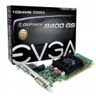 EVGA 1GB GeForce 8400 GS DirectX 10 64-Bit DDR3 PCI Express 2.0 x16 HDCP Ready Video Card