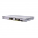 Cisco Business Cbs250-24P-4G Smart Switch | 24 Port Ge | Poe | 4X1G Sfp | Limited Protecti