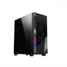 AORUS C500 Glass - Black Mid Tower PC Gaming Case, Tempered Glass, USB Type-C, ARBG Fans I
