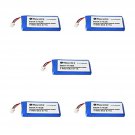 Merritt Compatible Plantronics Battery Replacement for C052, CS50, CS55, CS351n and CS361n