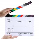 Neewer Acrylic Plastic 10x8""/25x20cm Director's Film Clapboard Cut Action Scene Clapper Bo