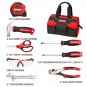 Craftsman 8-Piece Kids Junior Tool Set with Tool Bag, Real Tools & Accessories For Boys & 