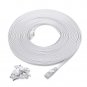 Cable Matters Snagless Long Cat6A (SSTP, SFTP) Shielded Ethernet Cable in Black 50 ft & Ca
