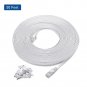 Cable Matters Snagless Long Cat6A (SSTP, SFTP) Shielded Ethernet Cable in Black 50 ft & Ca