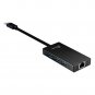 j5create USB 3.0 Multi-Adapter Hub- 3X USB 3.0 SuperSpeed Ports, Gigabit RJ45 Ethernet, Co