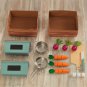 Wooden Farm To Table Play Kitchen With Ez Kraft Assembly, Lights & Sounds, Ice Maker And 1