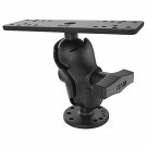 RAM Mounts Drill-Down Marine Electronic Mount RAM-111U with Medium Arm Compatible with Gar