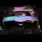 T-Force Delta Rgb Ddr4 32Gb (2X16Gb) 3600Mhz (Pc4-28800) Cl18 Desktop Gaming Memory Module