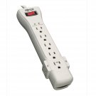 Tripp Lite 7 Outlet Surge Protector Power Strip, 7ft Cord, Right Angle Plug, 2160 Joules, 