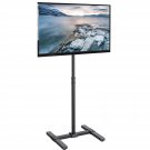 VIVO TV Floor Stand for 13 to 50 inch Flat Panel LED LCD Plasma Screens, Portable Display 