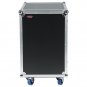Gator Cases G-TOUR Audio Road Rack with Heavy-Duty Casters and Tour Grade Hardware; 17"" Ra