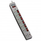 Tripp Lite TLP76MSG 7 Outlet (6 Individually Controlled) Surge Protector Power Strip, 6ft 