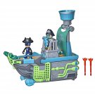 PJ Masks Sky Pirate Battleship Preschool Toy, Vehicle Playset with 2 Action Figures, Proje