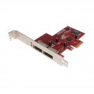 StarTech.com 2 Port PCI Express eSATA Controller Adapter Card - Dual Port PCIe eSATA Card