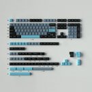 172 Keys Double Shot Keycaps Cherry Profile Blue Keycaps With 7U Spacebar Fit For 61/64/87