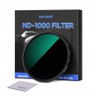 Neewer 77mm ND1000 ND Lens Filter, Neutral Density Lens Filter with 10-Stop Optical Glass 