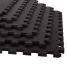 Foam Mat Floor Tiles - 4-Pack Interlocking Eva Foam Pieces - Non-Toxic Flooring For Exerci