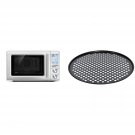 Breville BMO870BSS1BUC1 Combi Wave 3 in 1, Brushed Stainless Steel & BOV800PC13 13-Inch Pi