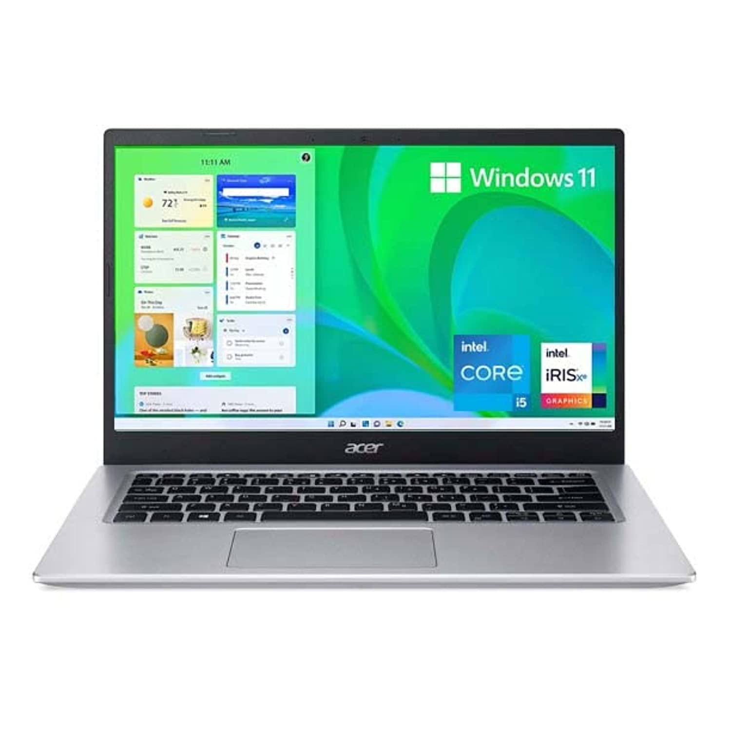 Aspire 5 Slim Laptop In Gold 11Th Gen. Quad Core Intel I5 Up To 4.2Ghz 8Gb Ram 256Gb Ssd 1