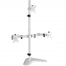 VIVO Triple LCD LED Computer Monitor Desk Stand, Free Standing Heavy Duty Fully Adjustable