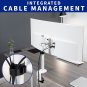 VIVO Single 13 to 38 inch LCD Monitor Heavy Duty Desk Mount Stand, Holds 1 Standard to Ult