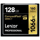 Lexar Professional 1066x 128GB CompactFlash Card, Up to 160MB/s Read, for Professional Pho