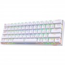 Redragon K630 Dragonborn 60% Wired RGB Gaming Keyboard, 61 Keys Compact Mechanical Keyboar
