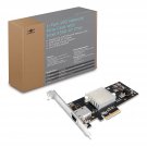1-Port 10G Network Pcie Card With Intel X550-At Chip With Low Profile Bracket 9K Jumbo Fra