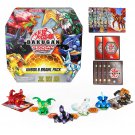 Bakugan Unbox and Brawl 6-Pack, Exclusive 4 Bakugan and 2 Geogan, Collectible Action Figur