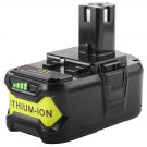 Upgrade 18V 6.0Ah P108 Battery Replacement For Ryobi 18 Volt Battery Lithium P102 P103 P10