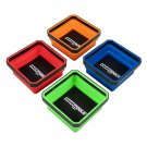 26052 Magnetic Foldable Tray, 4 Pack Collapsible Bowl Set For Small Parts And Tools, Silic