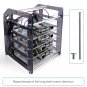 Raspberry Pi Cluster Case, Raspberry Pi Rack Case Stackable Case With Cooling Fan 120Mm Rg