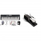 Casio CT-S300 61-Key Premium Keyboard Package & M-Audio SP 2 - Universal Sustain Pedal wit
