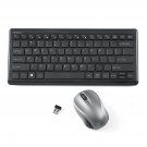 Verbatim Wireless Keyboard and Mouse Combo Compact Silent 2.4GHz Lag-Free Wireless Mouse a