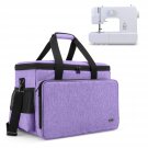 Sewing Machine Carrying Case With Bottom Wooden Board, Universal Sewing Machine Tote Compa