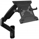 VIVO Height Adjustable Pneumatic Extended Arm Laptop Wall Mount, Full Motion Articulating 