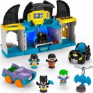 Fisher-Price Little People DC Super Friends Deluxe Batcave, Batman playset with lights and
