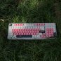 Pink White Pbt Mecha Keycaps 138 Keys Xda Profile Custom Cute Dye-Sublimation Keyboard Key