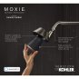 Moxie Alexa Enabled Showerhead, Bluetooth Shower Speaker, Shower Radio, Rechargeable Speak