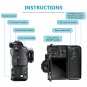 Neewer Vertical Battery Grip Replacement, Compatible with Sony VG-C2EM Works with NP-FW50 