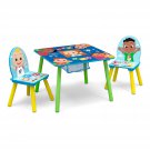 Kids Table And Chair Set With Storage (2 Chairs Included) - Greenguard Gold Certified - Id
