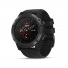 Garmin fenix 5X Plus, Ultimate Multisport GPS Smartwatch, Features Color Topo Maps and Pul