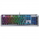 Neon K91 Rgb Wired Mechanical Gaming Keyboard, Kailh Blue Switches, Underglow And 17 Backl