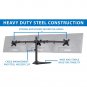 Triple Monitor Stand | 3 Monitor Stand Fits 19 20 21 22 23 24 Inch Computer Screens | Free