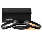 Polaroid Optics 77mm 3-Piece Special Effect Filter Kit Includes Soft Focus, 4 point Star E
